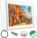 ⏰Last Day Sale $19⏰ Rotating Puzzle Board with Drawers and Cover,Tilt&Lazy Susan